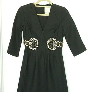 Karta Black Embellished Dress